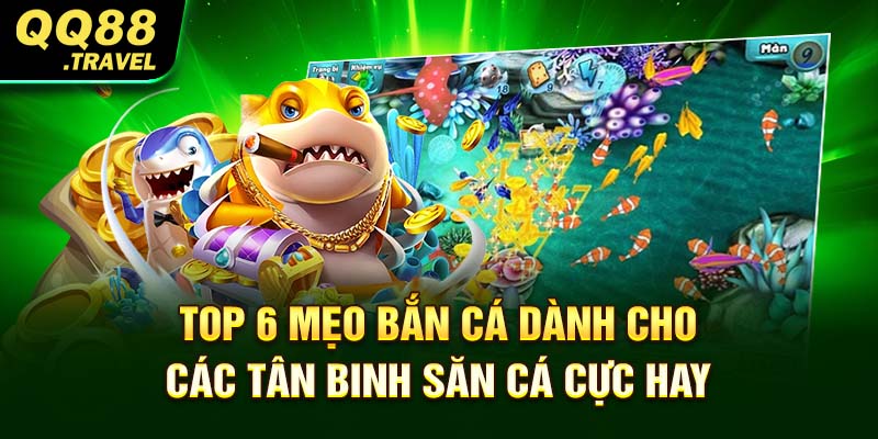 Top 6 mẹo bắn cá dành cho các tân binh săn cá cực hay